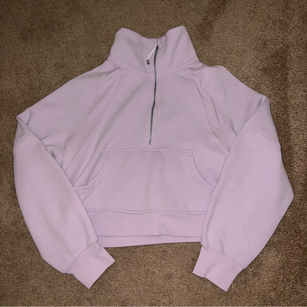 Lavender Dew Scuba Half Zip